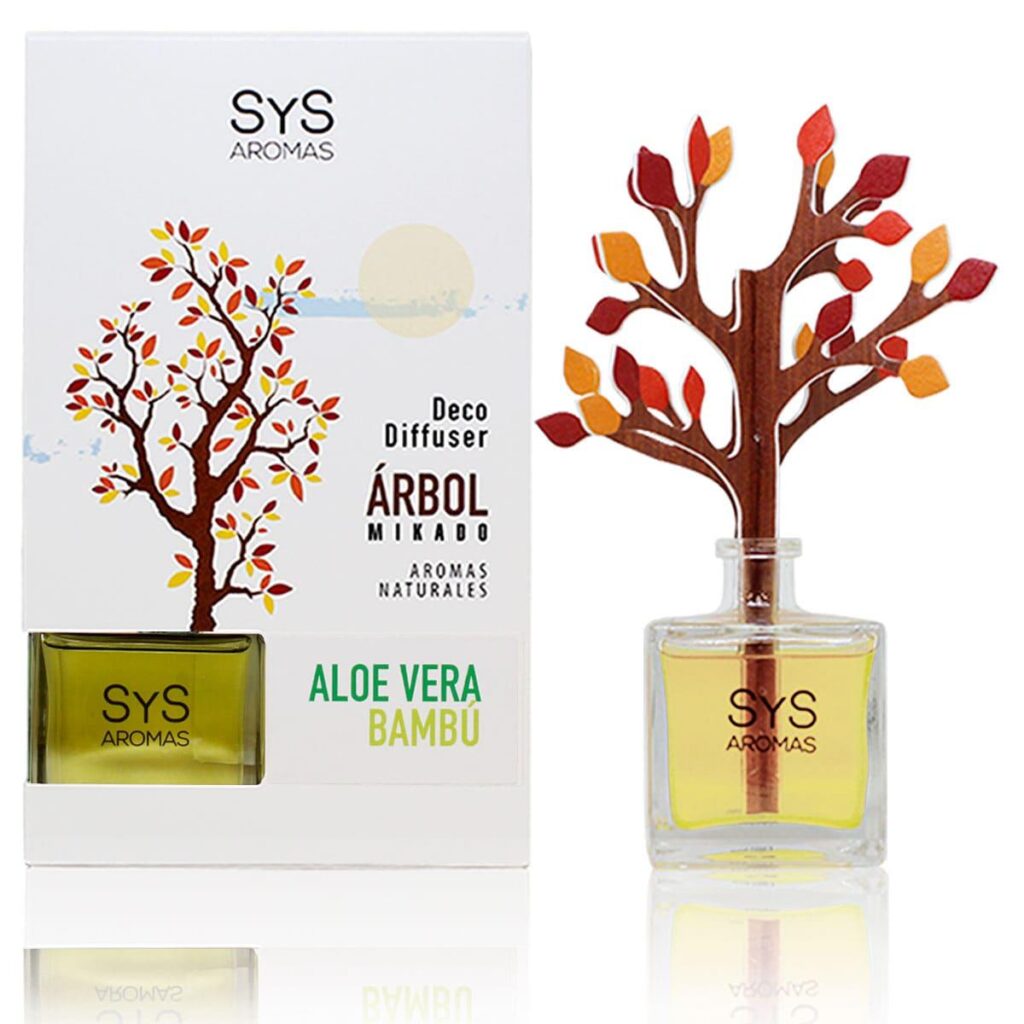 Ambientador de la Colección Deco Diffuser Aloe Vera Bambú